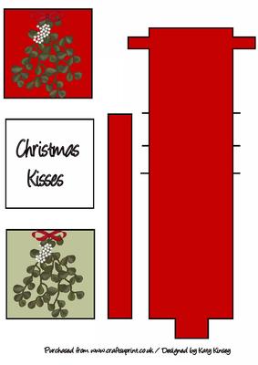 Under the Mistletoe Christmas Waterfall Sheet