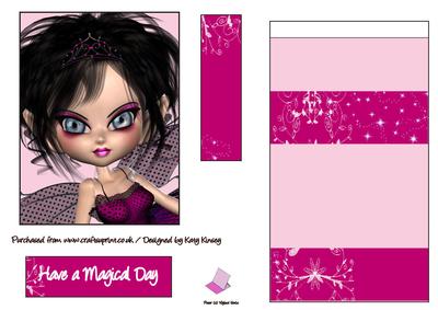 Valerie Fairy Easel Card