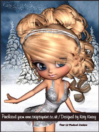 Chione Goddess of Snow A5 Pyramage Card Kit