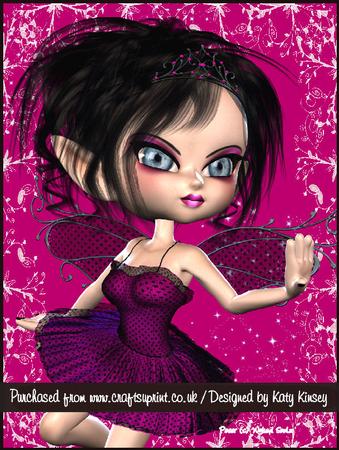 Valerie Fairy A4 Pyramage Card Kit