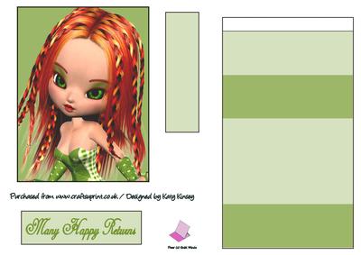 Colleen Easel Card