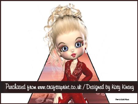 Delilah 3D Stand Up Pyramid Card Kit