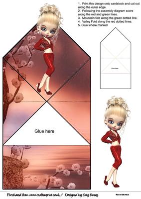 Delilah Pop Up Spring Card