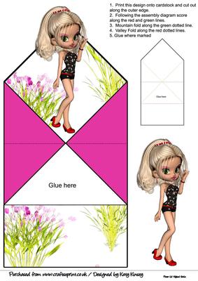 Thea Pop Up Spring Card