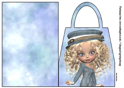 Portia Handbag Card