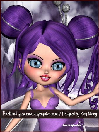 Pansy Fairy A5 Pyramage Card Kit