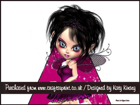 Valerie Fairy 3D Stand Up Pyramid Card Kit