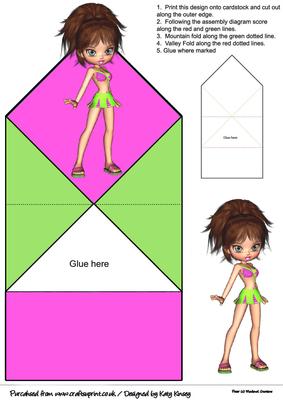 Jacqui Pop Up Spring Card