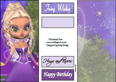 Misty Fairy Dl Topper and Insert