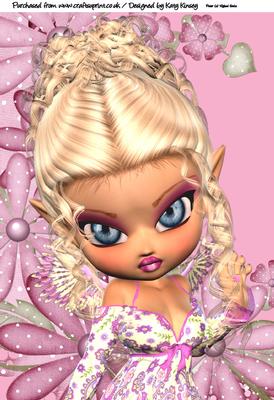 Blyth Fairy A4 Card Topper
