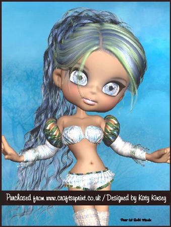 Evangeline Elf A4 Pyramage Card Kit