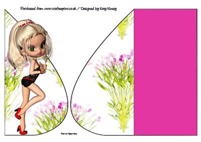 Thea Teardrop Card