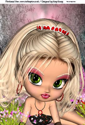 Thea A4 Card Topper