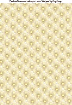 Blooming Lovely in Yellow Backing Paper