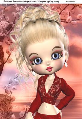 Delilah A4 Card Topper