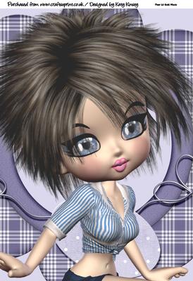 Dulcie A4 Card Topper