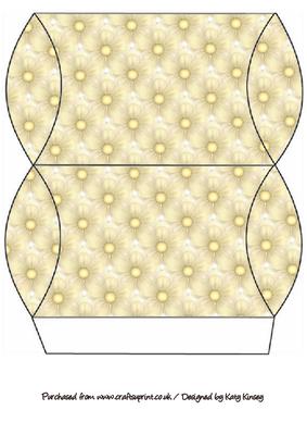 Blooming Lovely in Yellow Pillow Gift Box