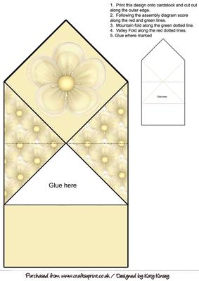 Blooming Lovely in Yellow Pop Up Spring Card