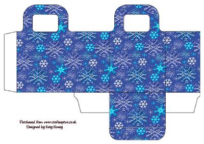 Just Snowflakes Christmas Gift Bag