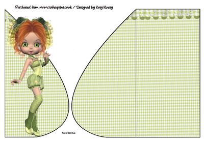 Sian Teardrop Card