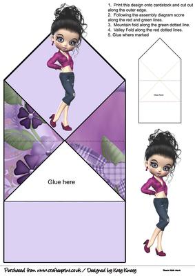 Nerys Pop Up Spring Card