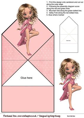 Elsa Pop Up Spring Card