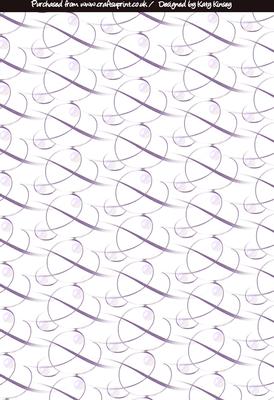 Swirls and Pearls Backing Paper