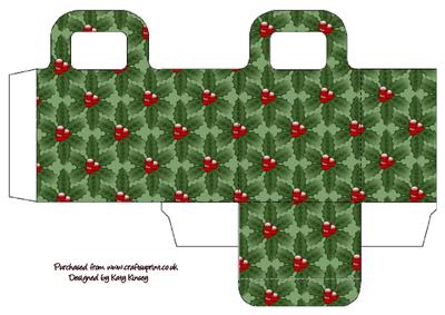 Just Holly Christmas Gift Bag