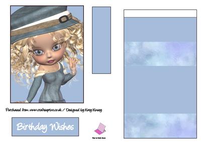 Portia Easel Card