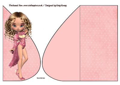 Elsa Tear Drop Card