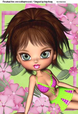 Jacqui A4 Card Topper