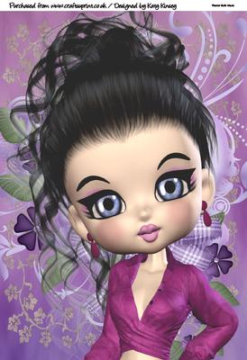 Nerys A4 Card Topper
