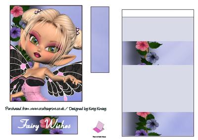 Hyacinth Fairy Easel Card
