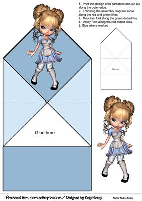 Little Bo Peep Pop Up Spring Card