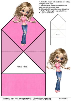 Caroline Pop Up Spring Card