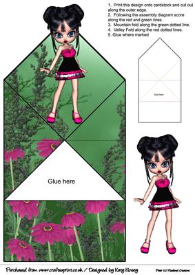 Elvira Pop Up Spring Card