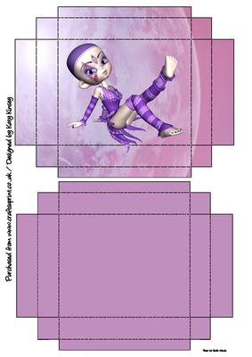 Quinn Harlequin Gift Box with Lid
