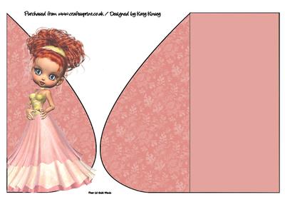 Lillian Teardrop Card