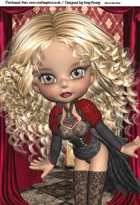 Mimi A4 Card Topper
