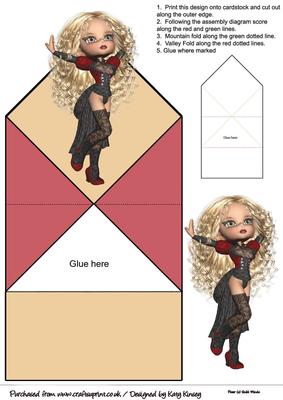 Mimi Pop Up Spring Card