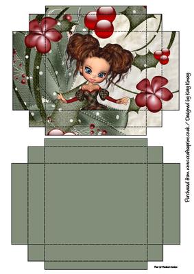 Karina Christmas Gift Box with Lid