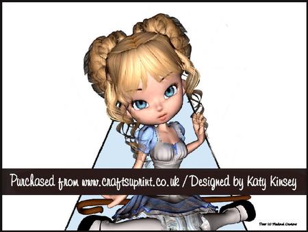 Little Bo Peep 3D Stand Up Pyramid Card Kit