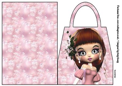 Beatrice Handbag Card