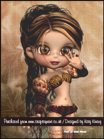 Autumn Elf A4 Pyramage Card Kit