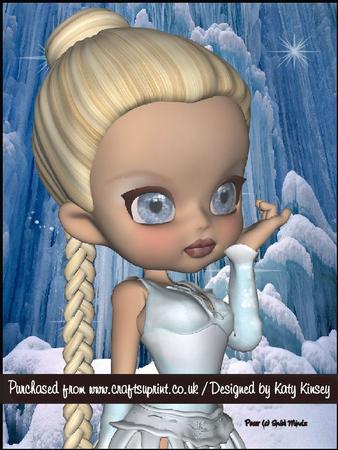 Winter Elf A5 Pyramage Card Kit