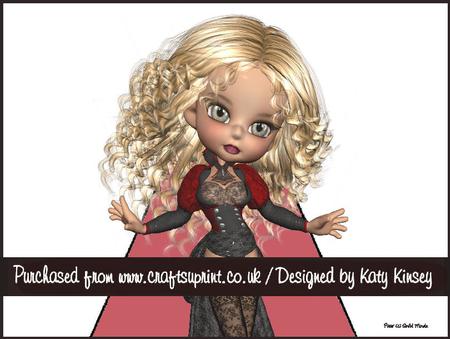 Mimi 3D Stand Up Pyramid Card Kit