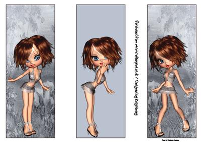 Sylvia Set of Three Bookmarks