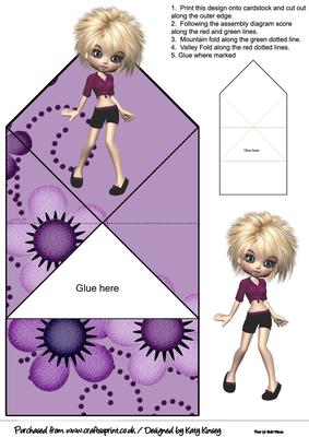 Sarah Pop Up Spring Card