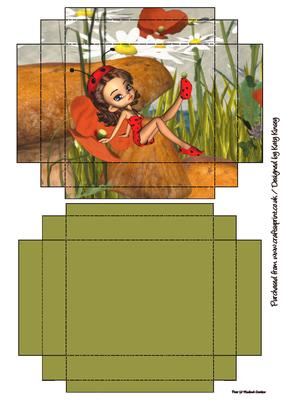 Dotty Ladybird Gift Box with Lid