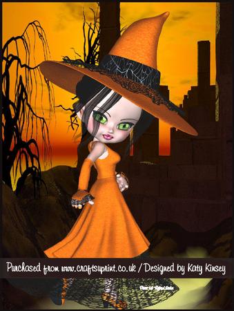 Wanda Witch A4 Pyramage Card Kit